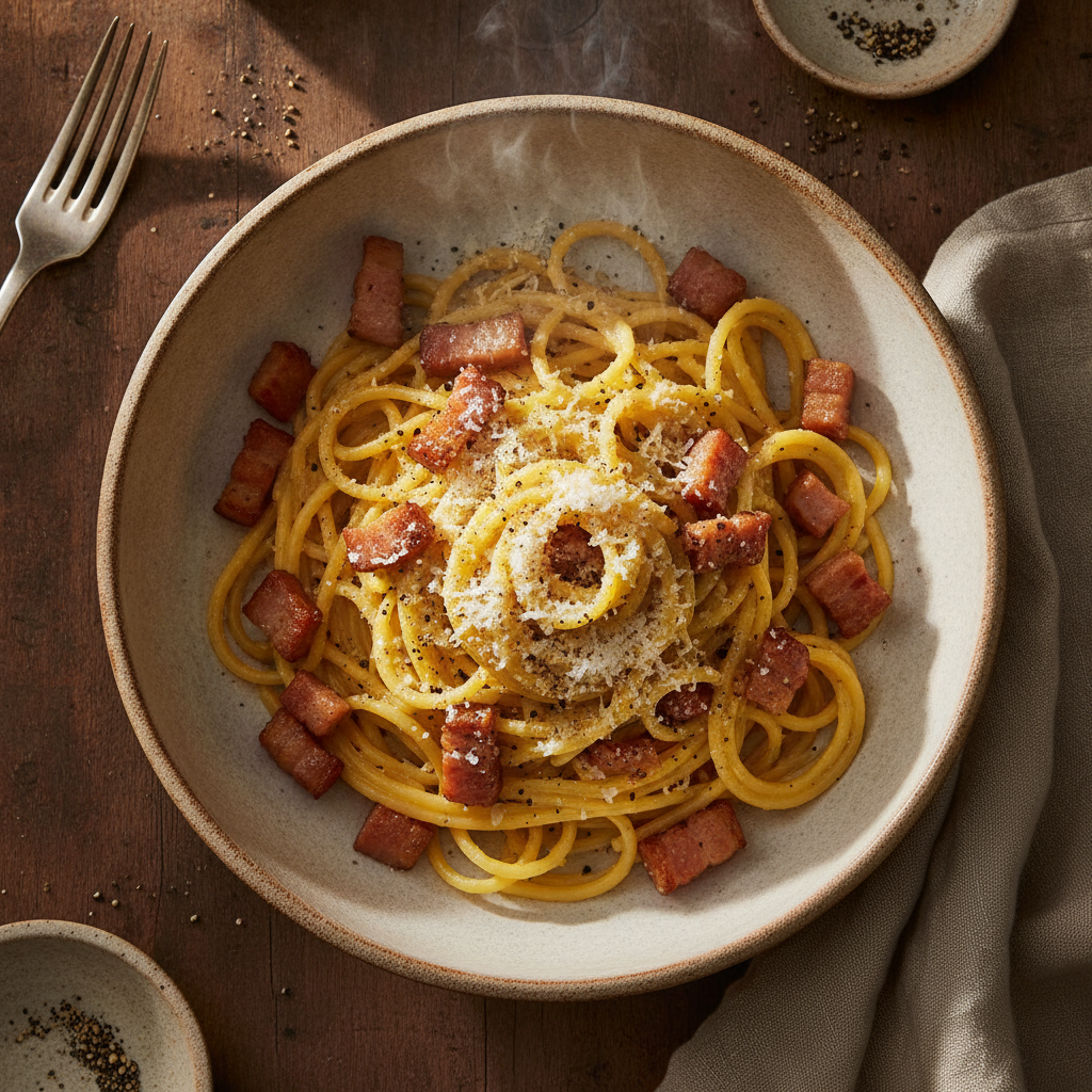 Carbonara Done Right: Silky, Uncreamed, Unmistakably Roman