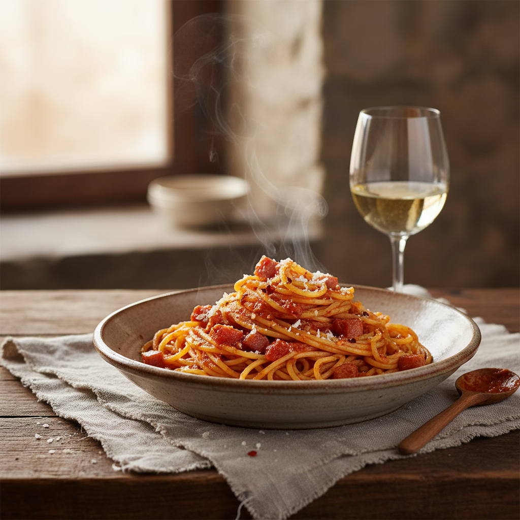 Spaghetti all'Amatriciana
