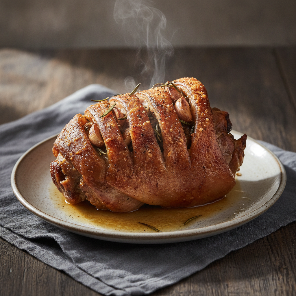 Stinco di Maiale al Forno — Slow-Roasted Pork Shank the Northeastern Way