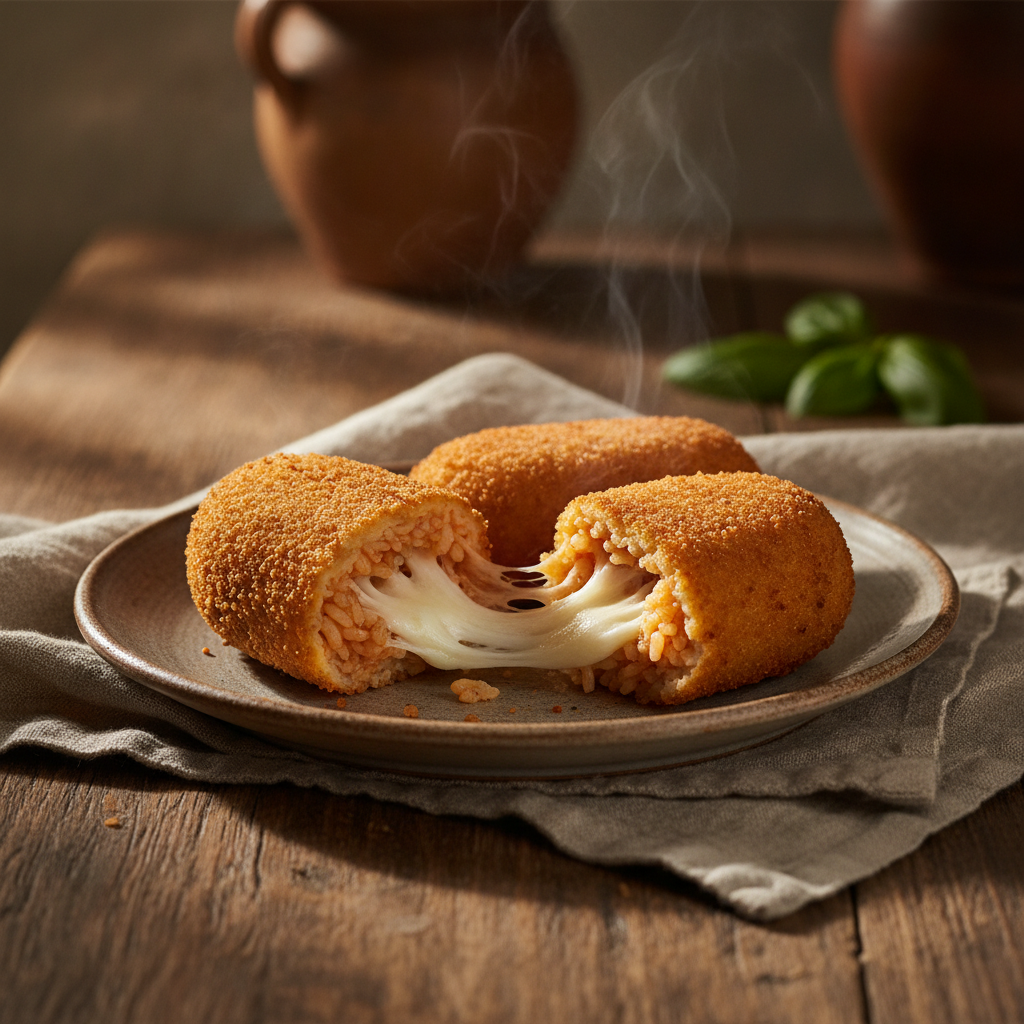 Supplì al Telefono: Rome's Molten Rice Croquettes