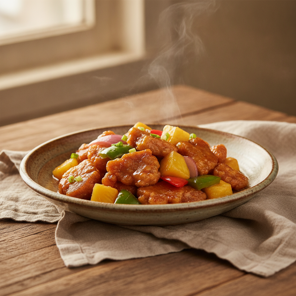 Gu Lao Rou — The Cantonese Sweet and Sour Pork That Invented the Genre