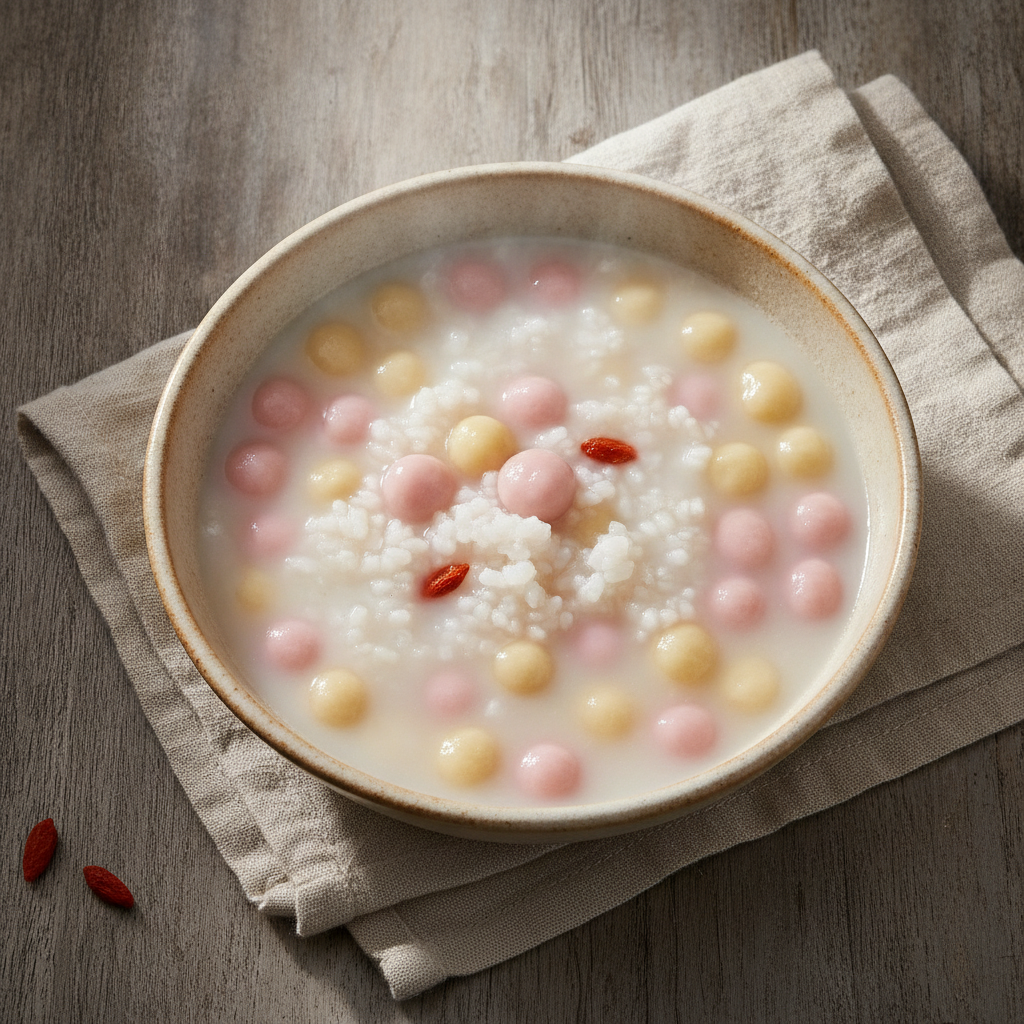 Sweet Fermented Rice Soup Mini Tangyuan