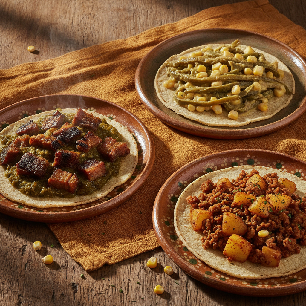 Tacos de Guisado: Mexico City's Morning Taco, Three Essential Fillings
