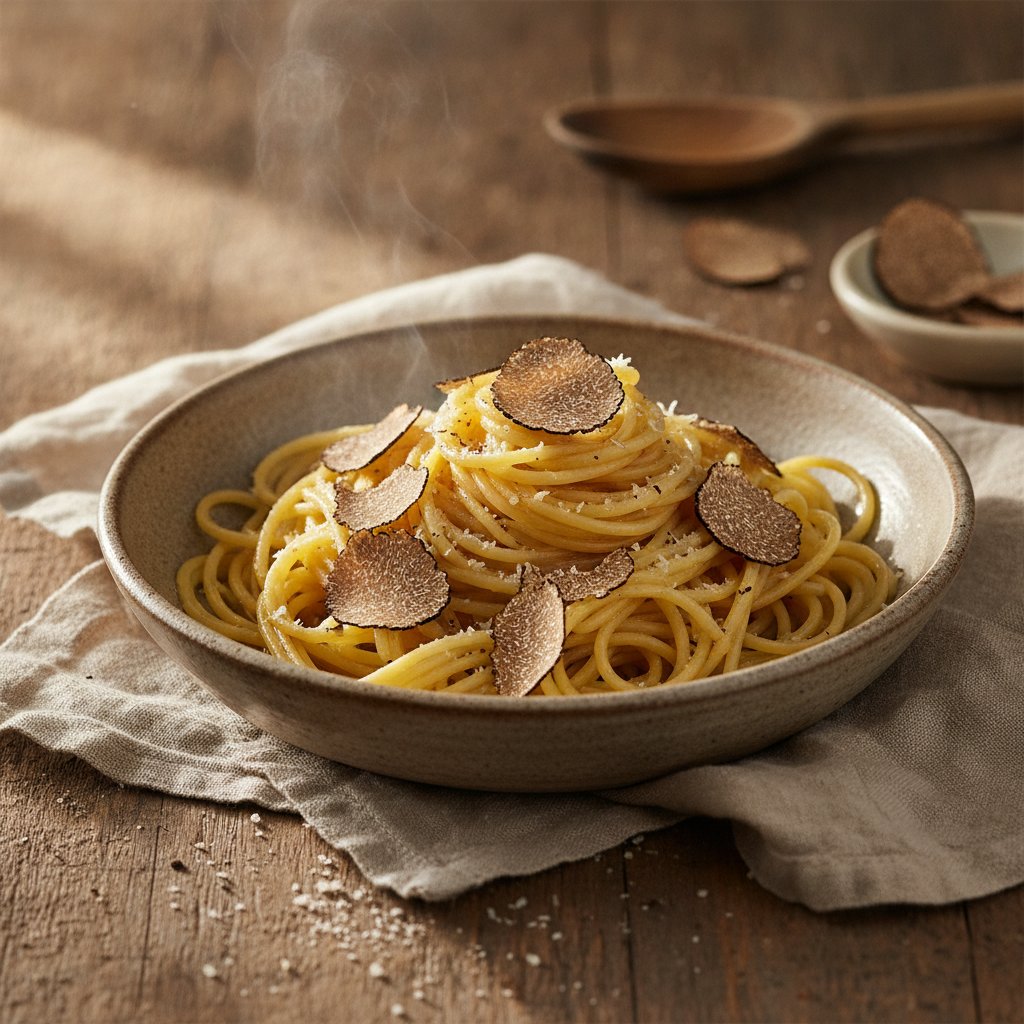 Tagliolini with Black Truffle: The Abruzzo Way