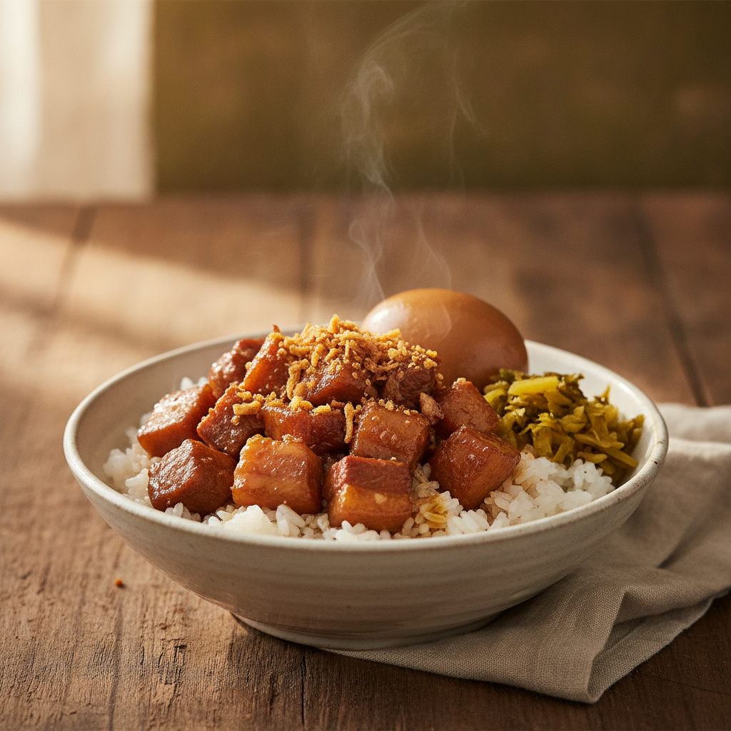Lu Rou Fan — Taiwanese Braised Pork Rice Done Right