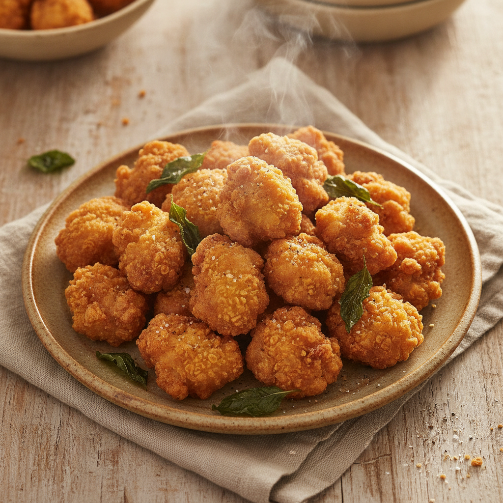 Taiwanese Popcorn Chicken (鹽酥雞 Yan Su Ji) — Night Market Crunch at Home