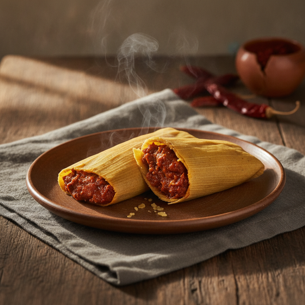 Tamales from Scratch: Lard-Beaten Masa, Red Chile Pork, Steam-Cooked