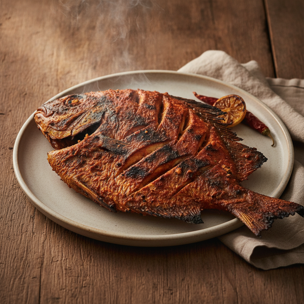Tandoori Pomfret: Charred Coastal Indian Fish Without a Tandoor
