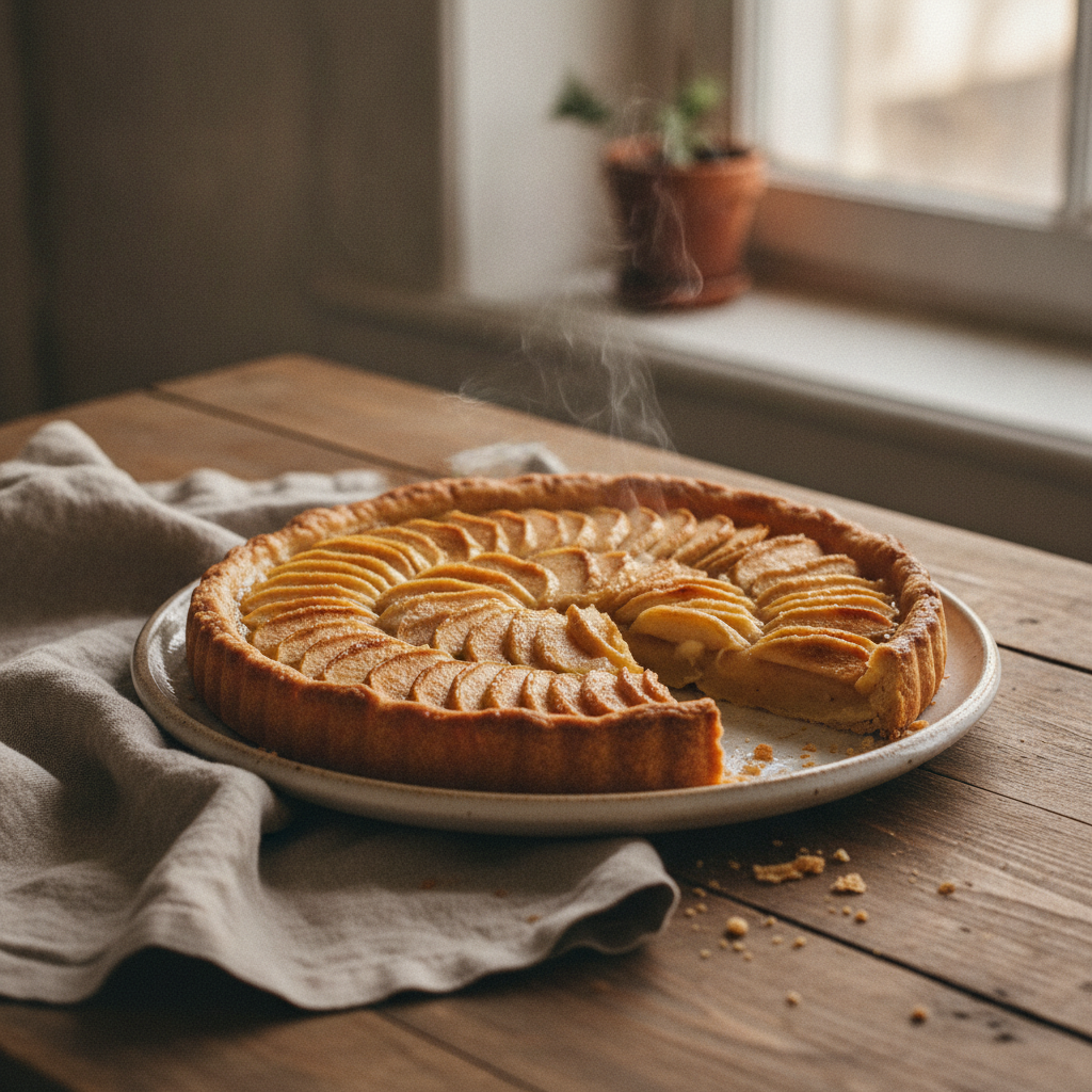 Tarte aux Pommes: Traditional French Baked Apple Tart
