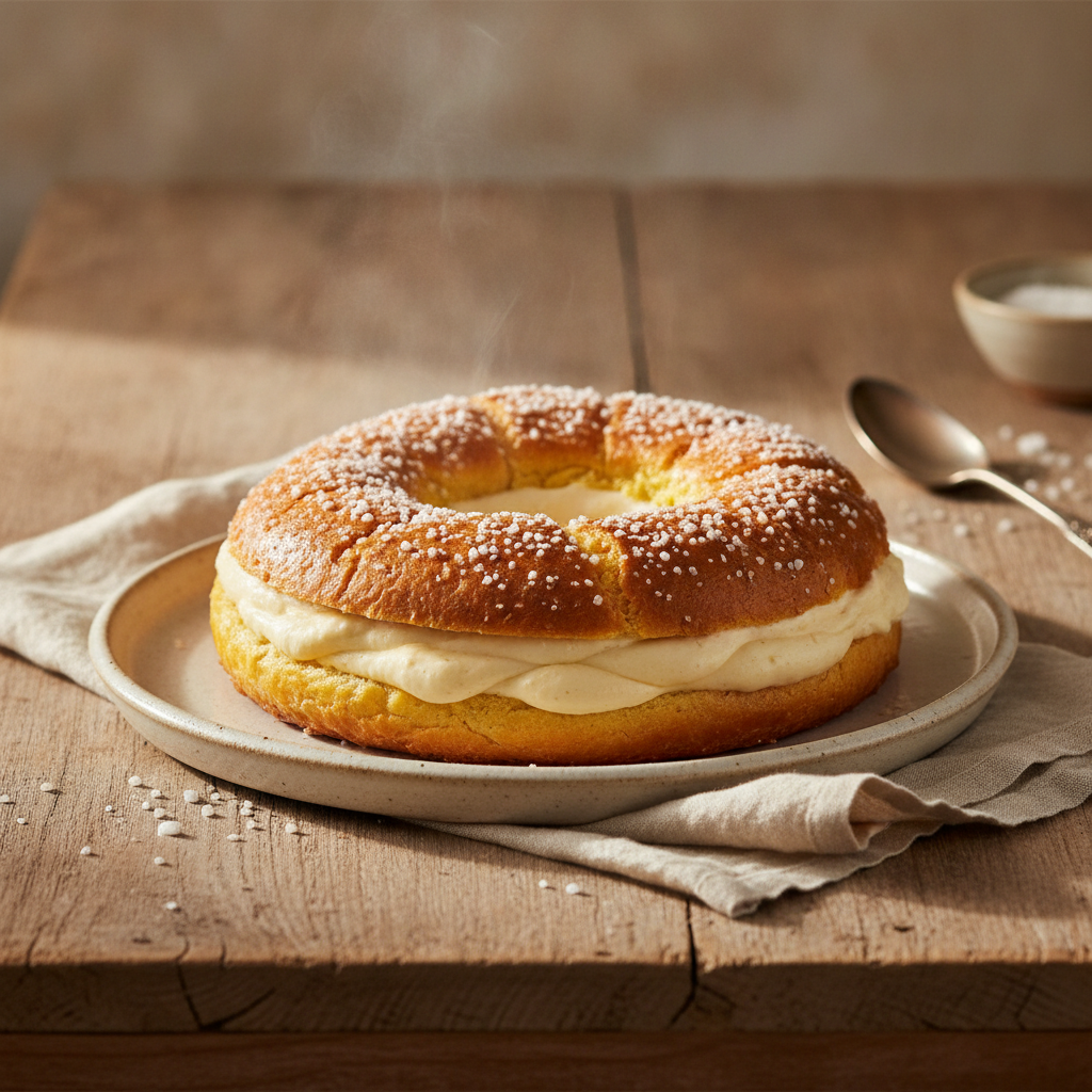 Tarte Tropézienne: Brioche with Cream from Saint-Tropez