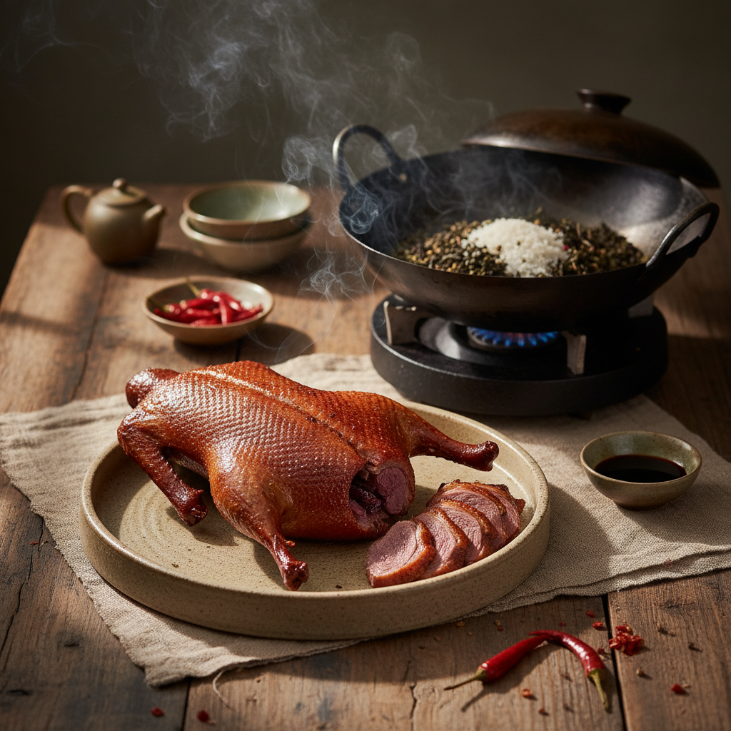 Tea-Smoked Duck: The Smoking Technique at Home