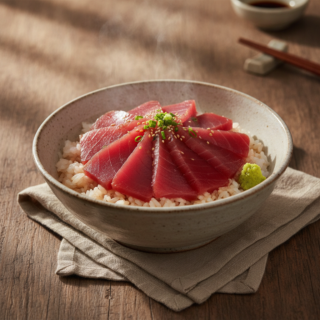 Fresh Tuna Sashimi Rice Bowl