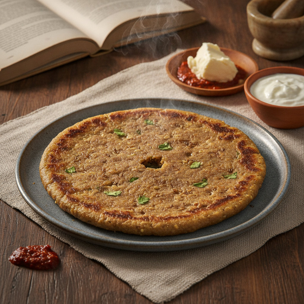 Thalipeeth: Maharashtra's Multigrain Griddle Bread
