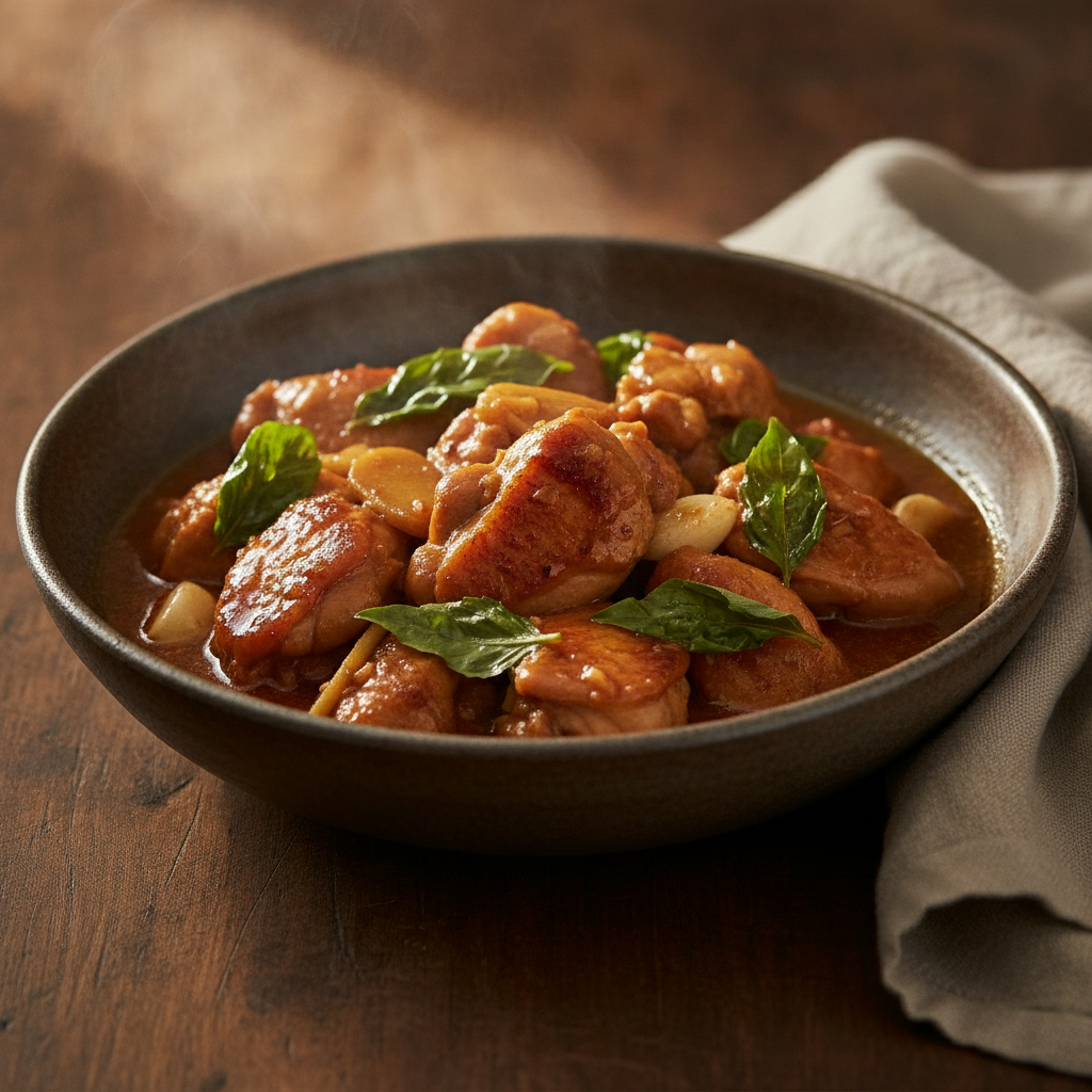 Three-Cup Chicken (San Bei Ji): The Taiwanese Classic Done Right