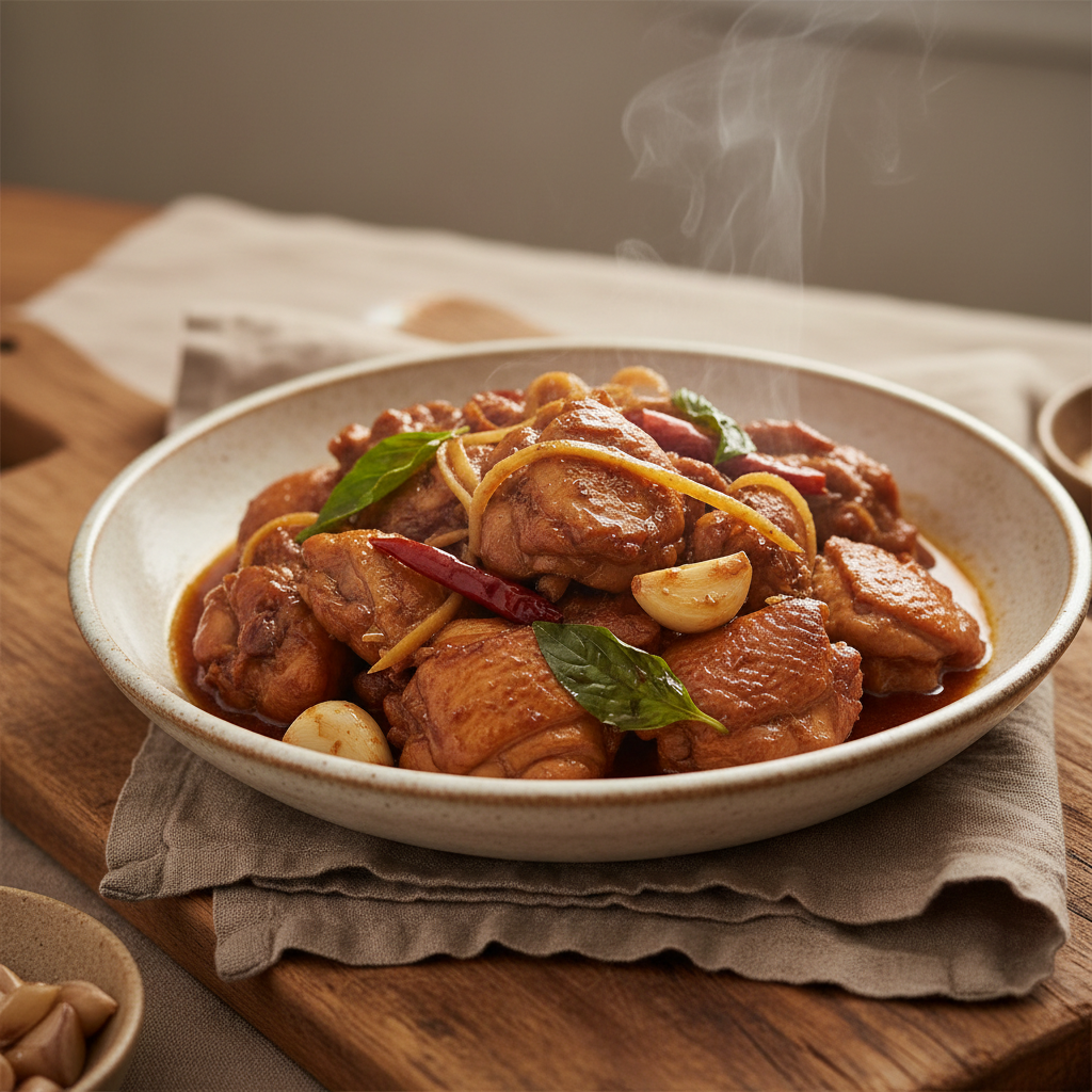 Three-Cup Chicken