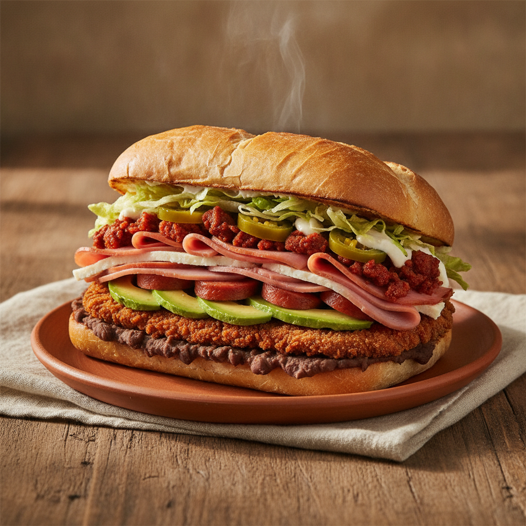 Torta Cubana — Mexico City’s Maximum Sandwich