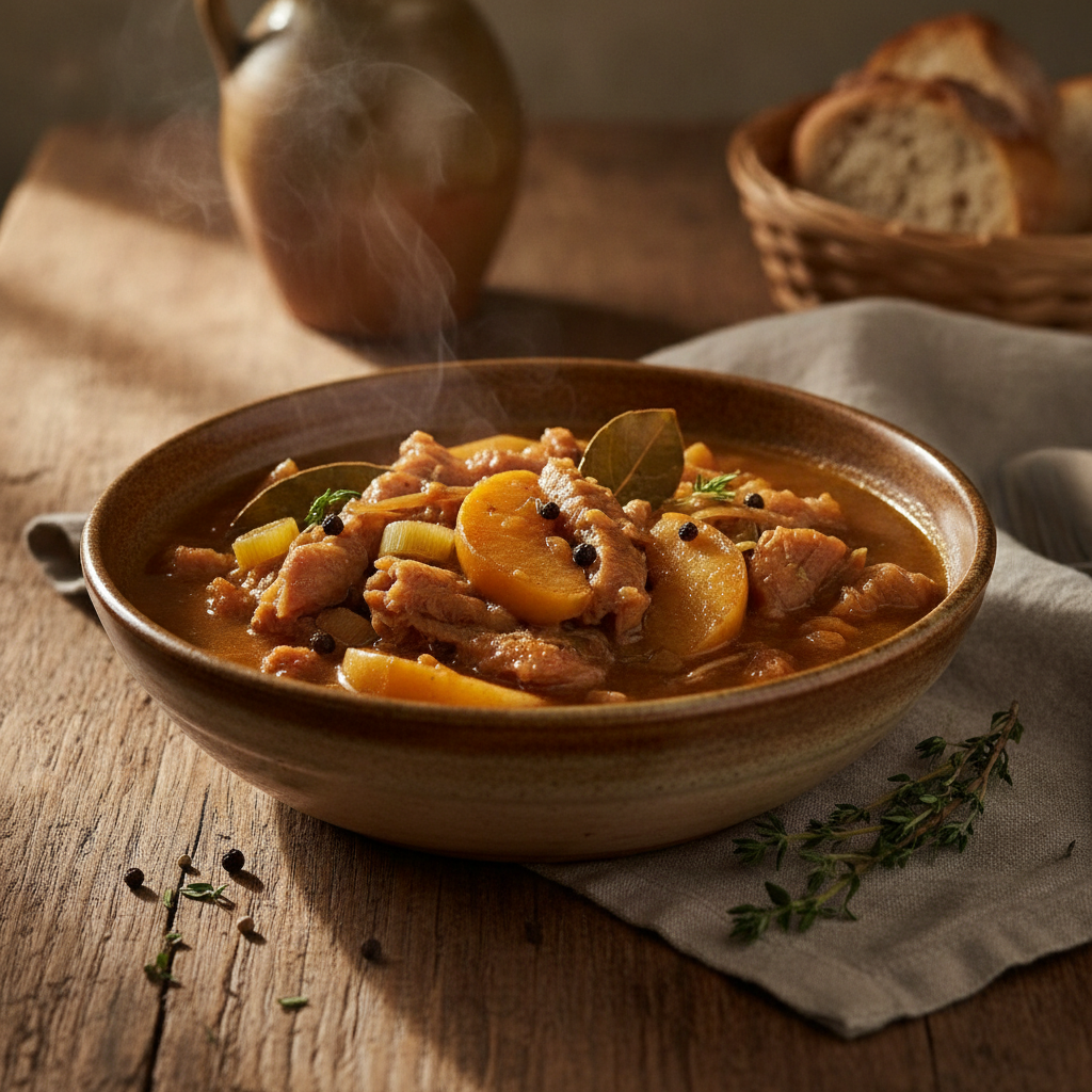 Normandy Style Tripe Stew
