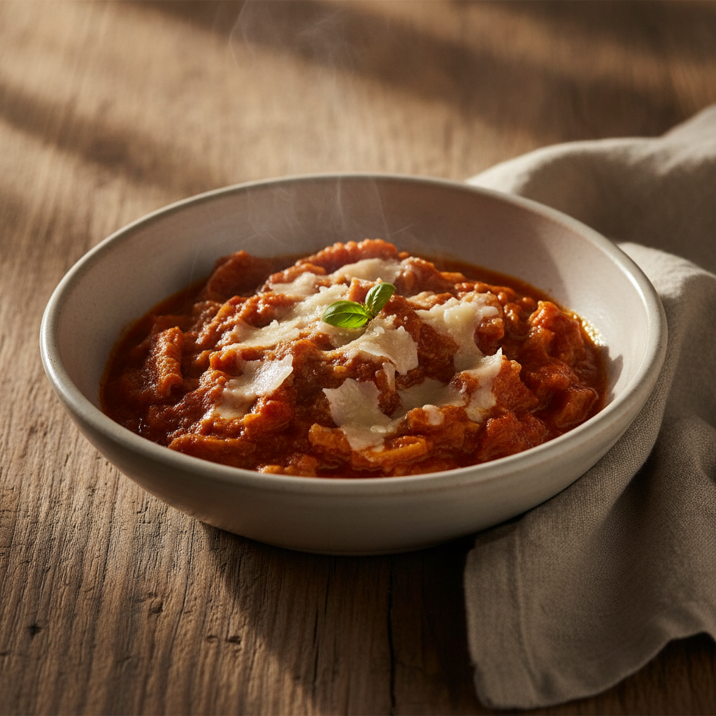 Trippa alla Fiorentina: Slow-Braised Tripe with Tomato and Parmigiano