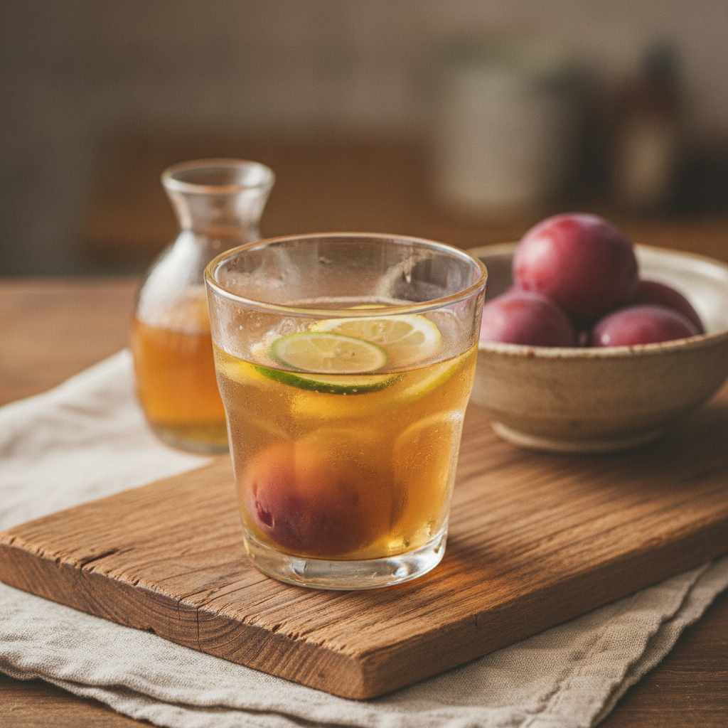Sweet and Sour Japanese Plum Wine