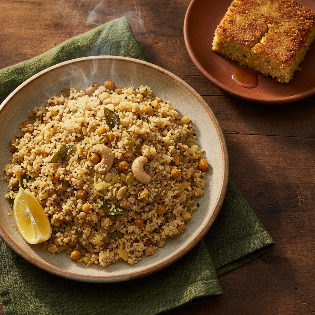 The Right Way to Make Upma: Dry, Fluffy, and Properly Tempered