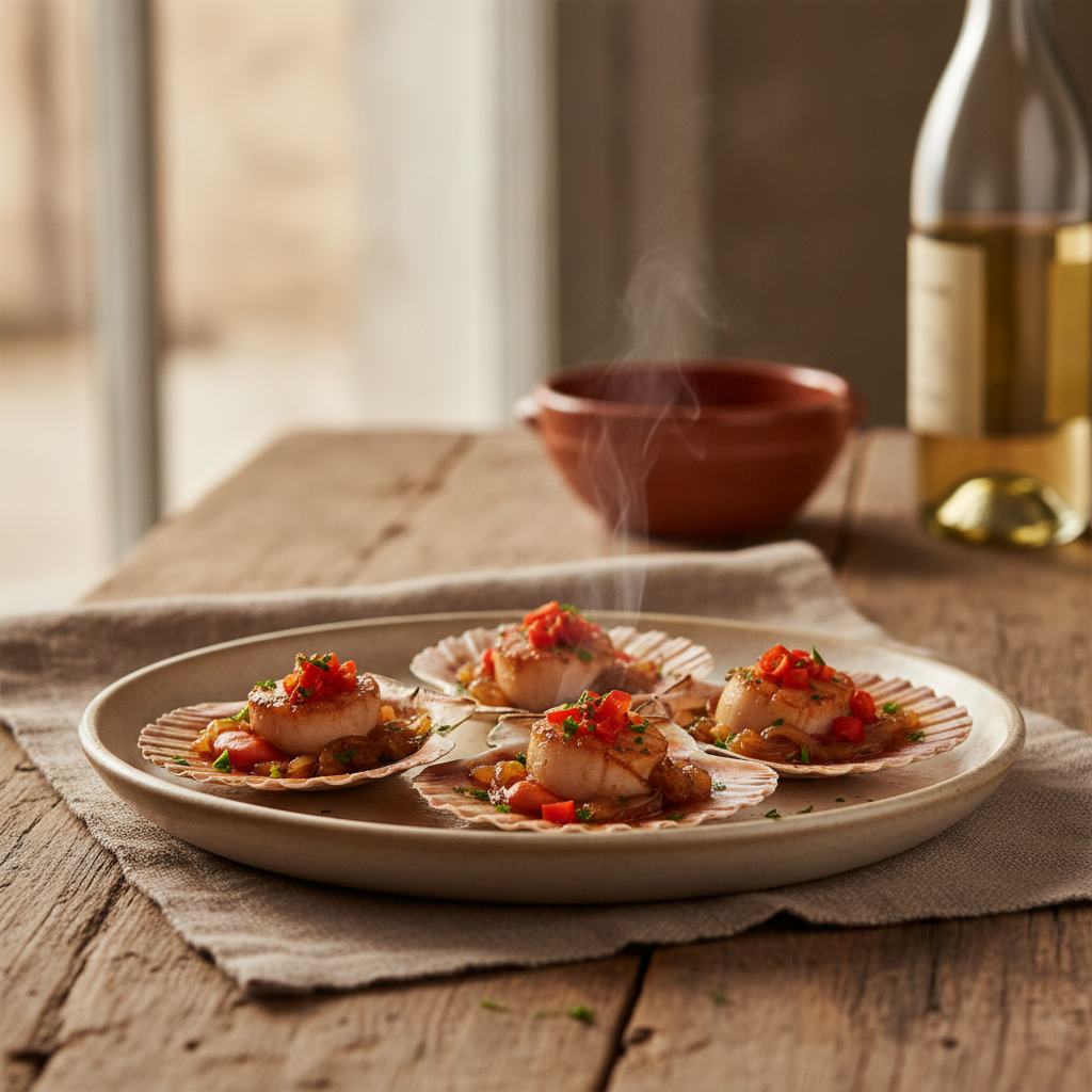 Galician Style Queen Scallops