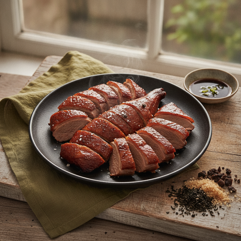 Zhangcha Ya: Sichuan Tea-Smoked Duck with Crispy Lacquered Skin