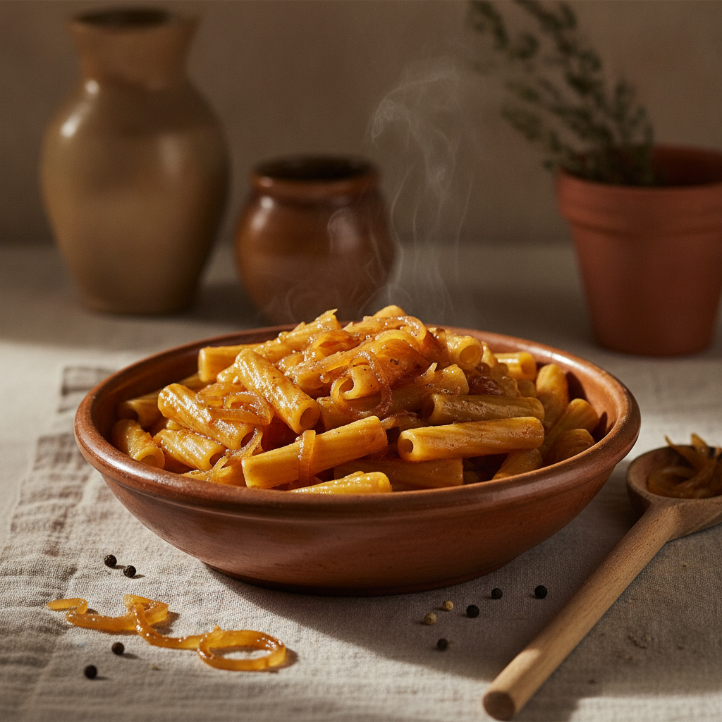 Ziti alla Genovese: How Onions Become Sauce